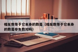 相反数等于它本身的数是（相反数等于它本身的数是非负数对吗）