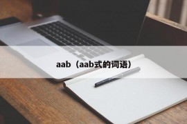 aab（aab式的词语）