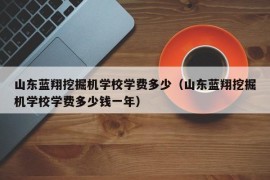 山东蓝翔挖掘机学校学费多少（山东蓝翔挖掘机学校学费多少钱一年）