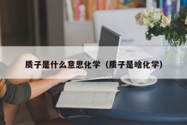 质子是什么意思化学（质子是啥化学）