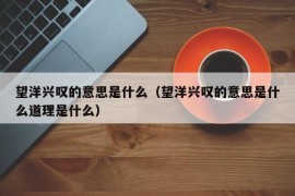 望洋兴叹的意思是什么（望洋兴叹的意思是什么道理是什么）