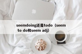 seemdoing还是todo（seem to do和seem adj）