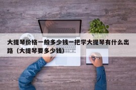 大提琴价格一般多少钱一把学大提琴有什么出路（大提琴要多少钱）