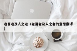 老吾老及人之老（老吾老及人之老的意思翻译）