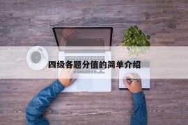 四级各题分值的简单介绍