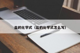 盐的化学式（盐的化学式怎么写）