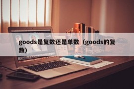 goods是复数还是单数（goods的复数）