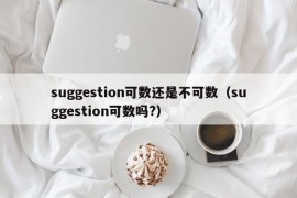 suggestion可数还是不可数（suggestion可数吗?）