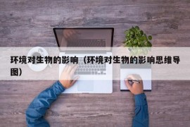 环境对生物的影响（环境对生物的影响思维导图）