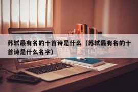 苏轼最有名的十首诗是什么（苏轼最有名的十首诗是什么名字）