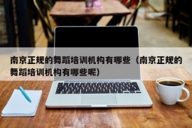 南京正规的舞蹈培训机构有哪些（南京正规的舞蹈培训机构有哪些呢）