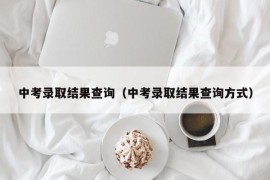 中考录取结果查询（中考录取结果查询方式）