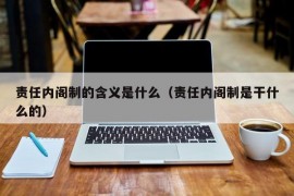 责任内阁制的含义是什么（责任内阁制是干什么的）