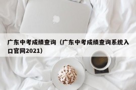 广东中考成绩查询（广东中考成绩查询系统入口官网2021）