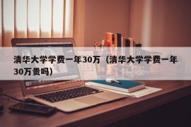 清华大学学费一年30万（清华大学学费一年30万贵吗）