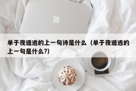 单于夜遁逃的上一句诗是什么（单于夜遁逃的上一句是什么?）