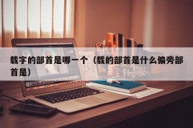 载字的部首是哪一个（载的部首是什么偏旁部首是）