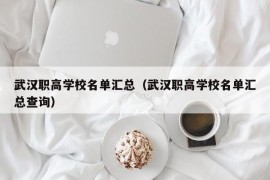 武汉职高学校名单汇总（武汉职高学校名单汇总查询）