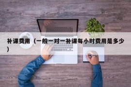 补课费用（一般一对一补课每小时费用是多少）