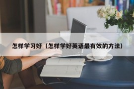 怎样学习好（怎样学好英语最有效的方法）