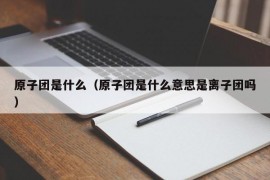 原子团是什么（原子团是什么意思是离子团吗）
