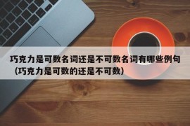 巧克力是可数名词还是不可数名词有哪些例句（巧克力是可数的还是不可数）